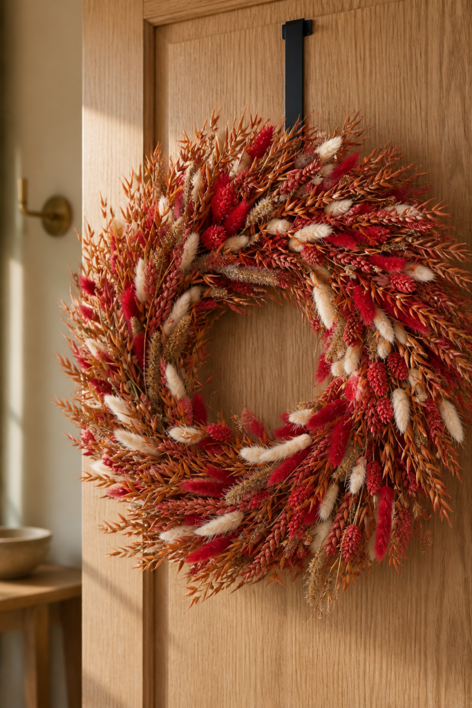 Strokrans ∅30 cm rood/roze