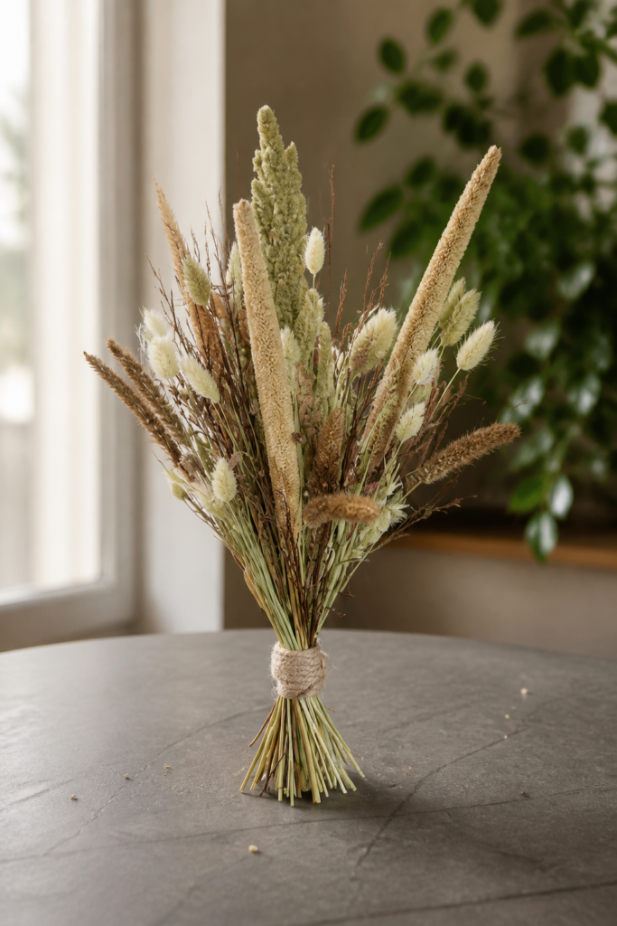 Droogbloemen boeket natural